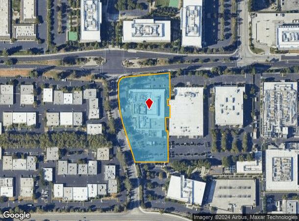  3340 Oakmead Village Dr, Santa Clara, CA Parcel Map