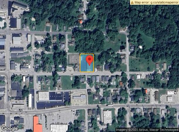  527 15Th St, Bedford, IN Parcel Map