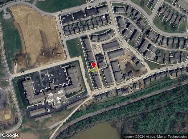  1624 Hastings Park Dr, Bridgeville, PA Parcel Map