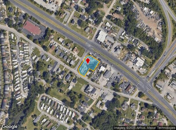  3801 N North Point Blvd, Dundalk, MD Parcel Map