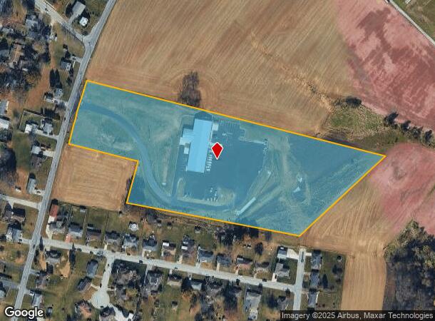 1701 Hilton Ave, Dover, PA Parcel Map