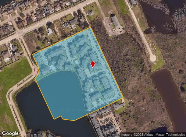 3102 Cove View Blvd, Galveston, TX Parcel Map