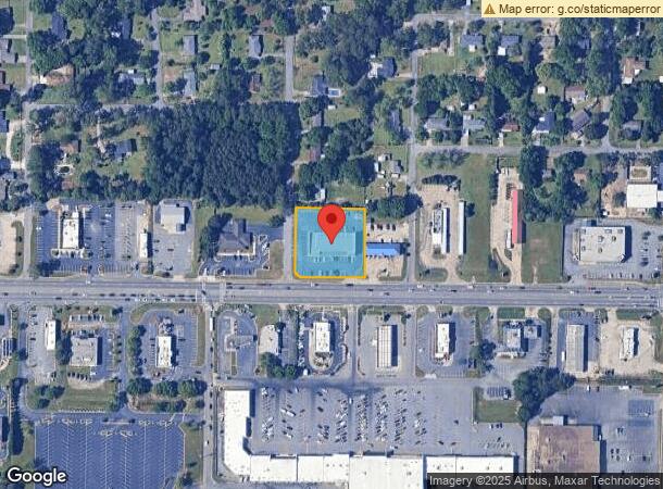  206 Russell Pkwy, Warner Robins, GA Parcel Map