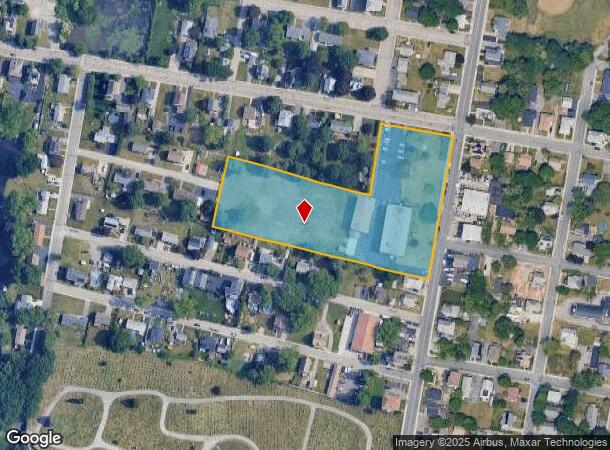  630 Rathbun St, Blackstone, MA Parcel Map