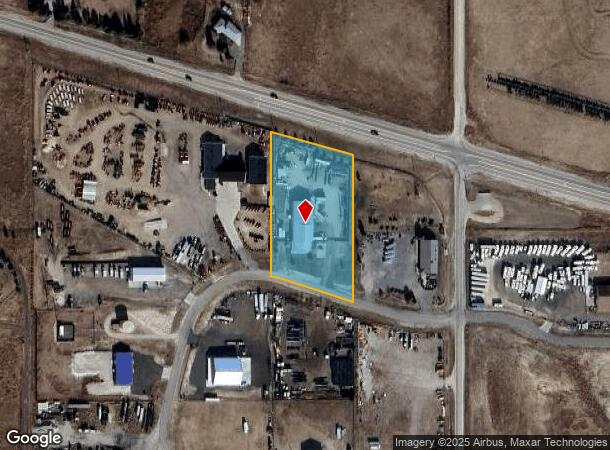  7989 Cherrywood Loop, Kiowa, CO Parcel Map