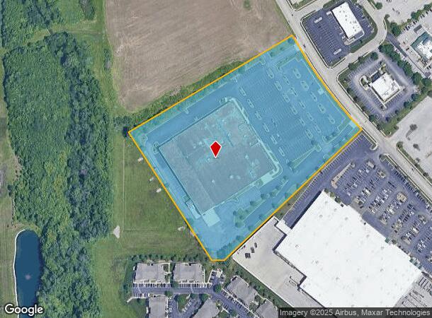  1237 Central Park Dr, O Fallon, IL Parcel Map