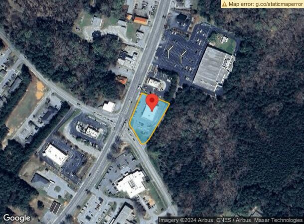  815 W Greenwood St, Abbeville, SC Parcel Map