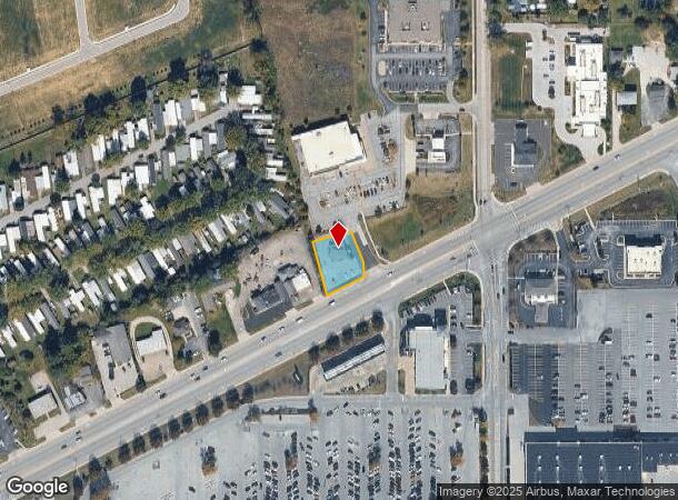  2380 E Main St, Plainfield, IN Parcel Map