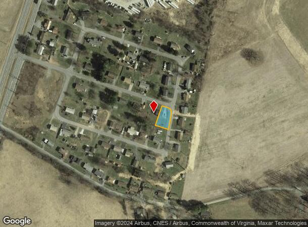  5221 Airport St, Dublin, VA Parcel Map