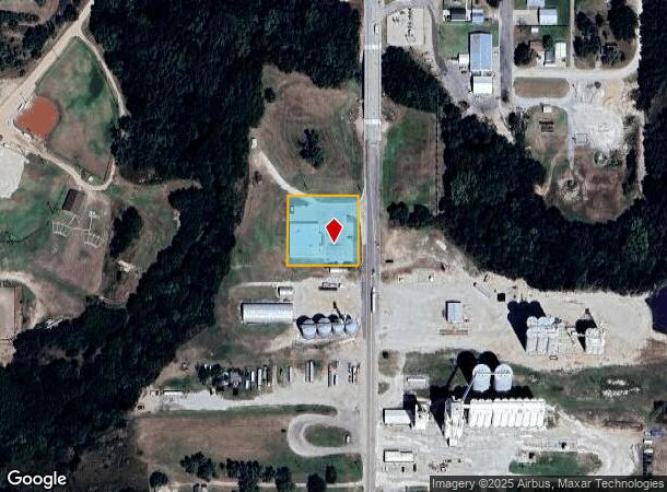 1119 Main St, Jetmore, KS Parcel Map