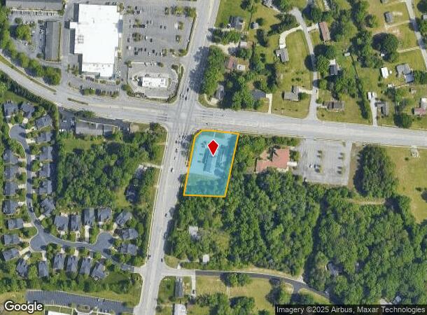 5605 Hilltop Rd, Jamestown, NC Parcel Map