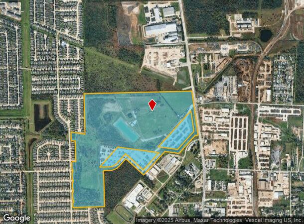  1609 Sheldon Rd, Channelview, TX Parcel Map
