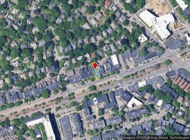 1684 Beacon St, Brookline, MA Parcel Map