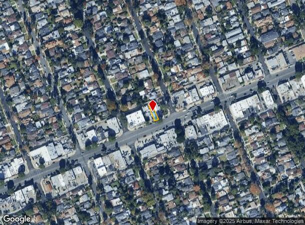 1407 W Magnolia Blvd, Burbank, CA Parcel Map
