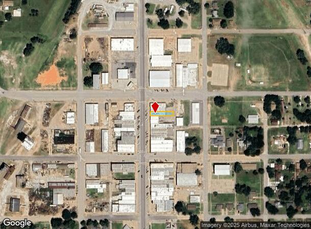 104 S Grand Ave, Cherokee, OK Parcel Map