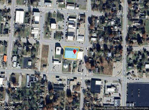 20 W College St, Aurora, MO Parcel Map