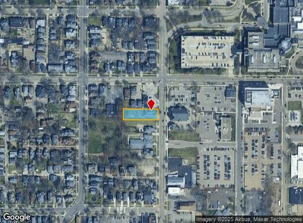 814 S Burdick St, Kalamazoo, MI Parcel Map