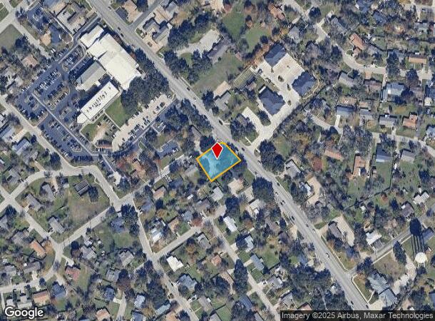 2004 Williams Dr, Georgetown, TX Parcel Map