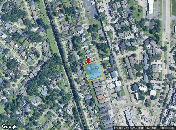 2020 Hickory Ave, New Orleans, LA Parcel Map