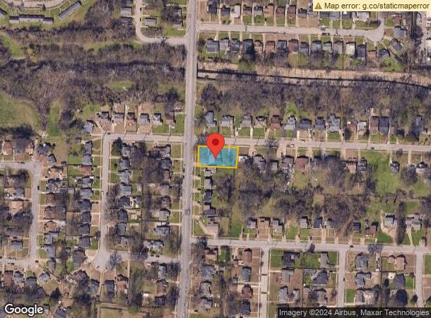  1092 N Evergreen St, Memphis, TN Parcel Map