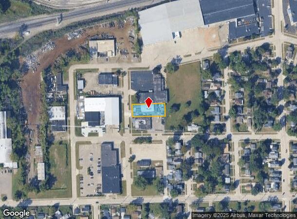 4401 Fletcher St, Wayne, MI Parcel Map