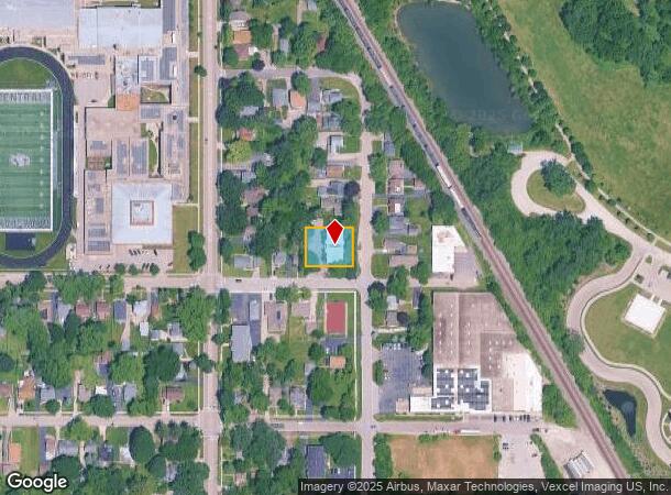  320 N Slusser St, Grayslake, IL Parcel Map