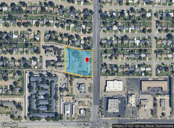  4710 Slide Rd, Lubbock, TX Parcel Map