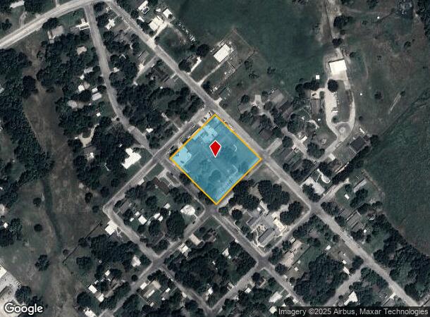 1213 N Avenue B, Shiner, TX Parcel Map