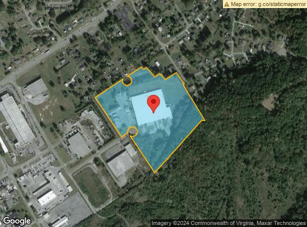  280 Thomas Rd, Bristol, VA Parcel Map