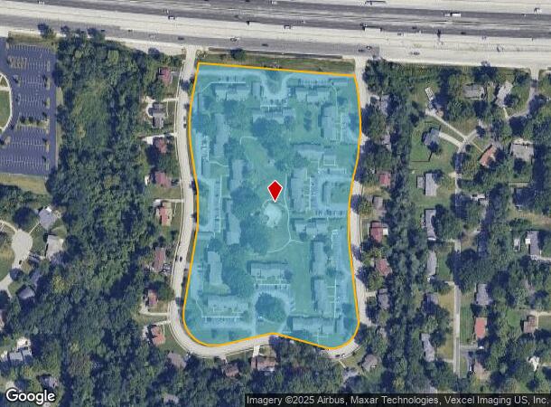  1518 Knollstone Dr, Saint Louis, MO Parcel Map