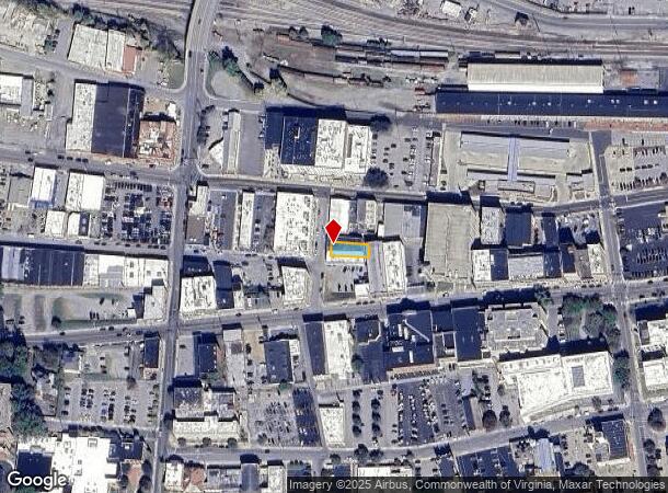  208 4Th St Sw, Roanoke, VA Parcel Map