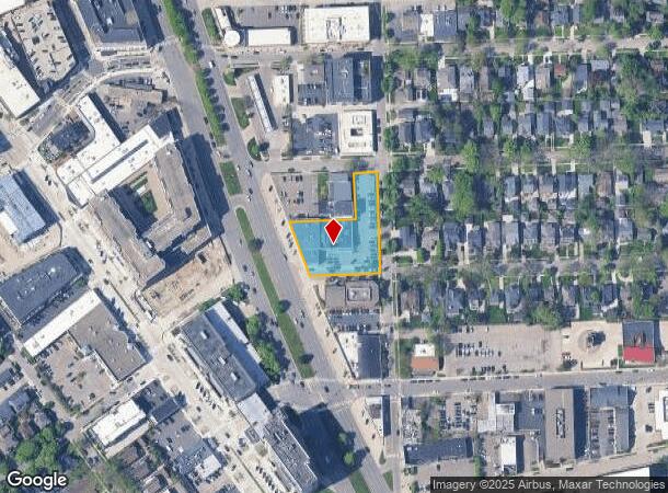 34602 Woodward Ave, Birmingham, MI Parcel Map