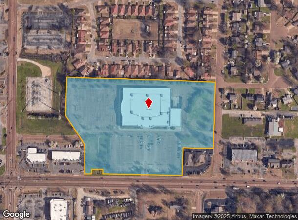 1160 Goodman Rd E, Southaven, MS Parcel Map
