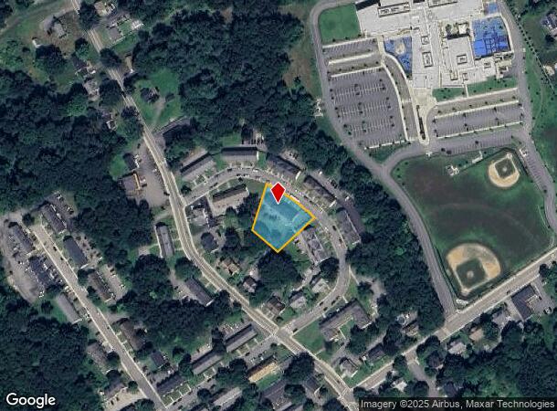 21 Overlook St, Whitinsville, MA Parcel Map