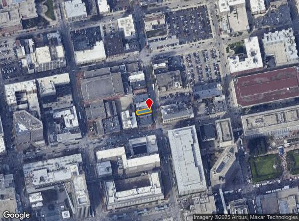  611 Main St, Cincinnati, OH Parcel Map