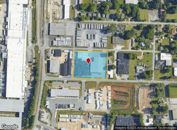  1420 Trinity Ave, High Point, NC Parcel Map