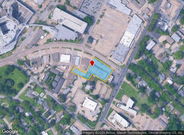  1502 S College Rd, Lafayette, LA Parcel Map