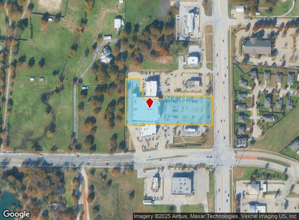  4930 Teasley Ln, Denton, TX Parcel Map