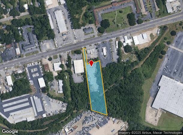  3713 Ogeechee Rd, Savannah, GA Parcel Map
