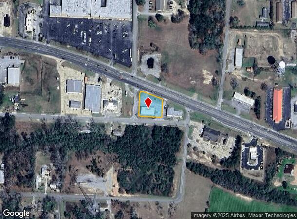 634 E Franklin St, Sylvester, GA Parcel Map
