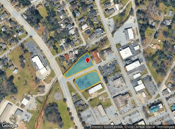 Hatton St, Newberry, SC Parcel Map