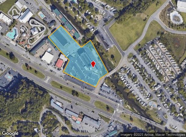 4215 Parkway, Pigeon Forge, TN Parcel Map