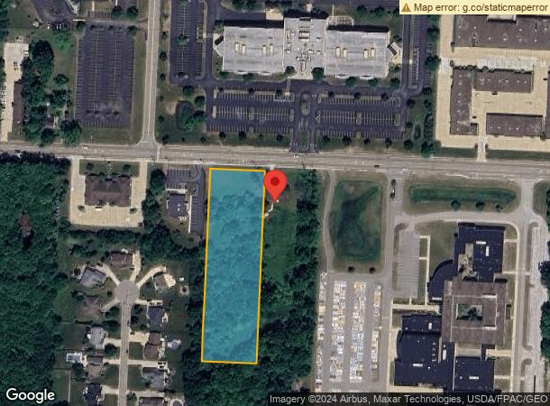  1434 Boettler Rd, Uniontown, OH Parcel Map