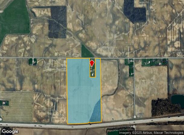  4305 Pleasant Center Rd, Yoder, IN Parcel Map