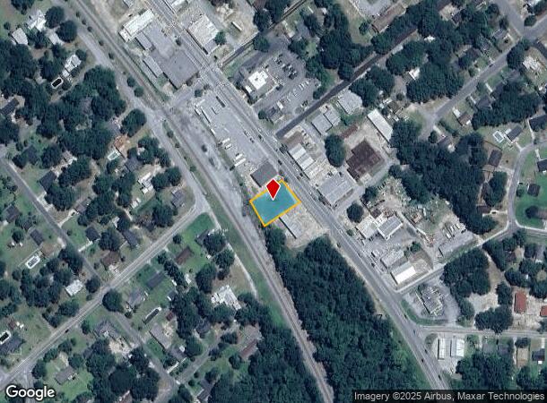 306 S Laurel St, Springfield, GA Parcel Map