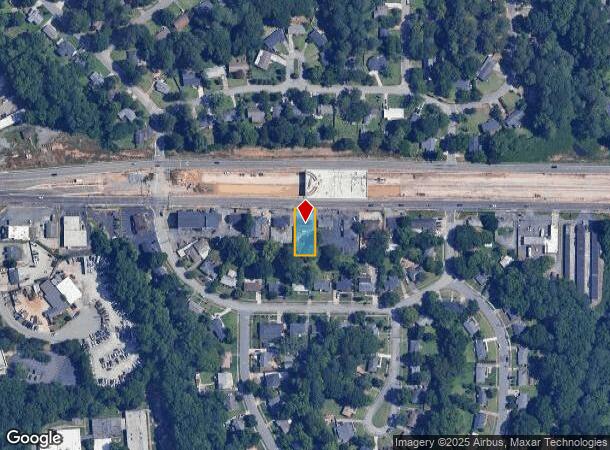  660 Windy Hill Rd Se, Smyrna, GA Parcel Map