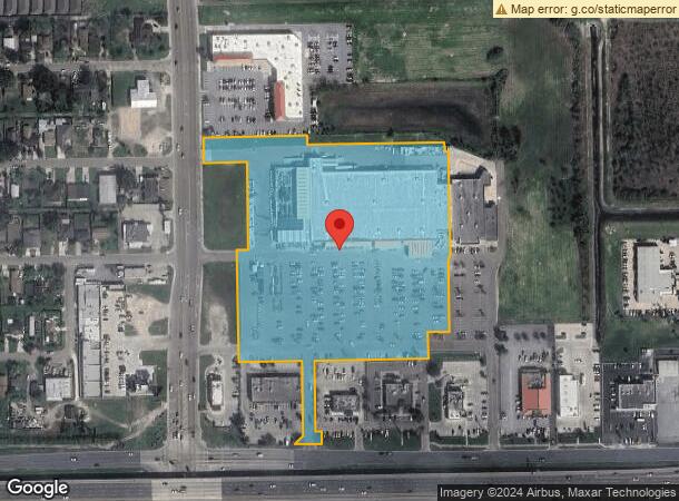  1500 W Expressway 83, Weslaco, TX Parcel Map