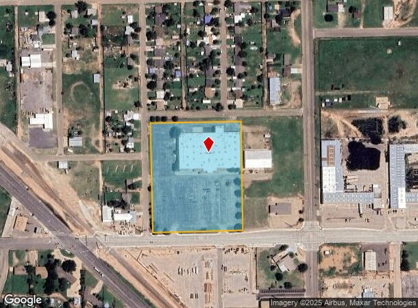 1920 W 24Th St, Plainview, TX Parcel Map
