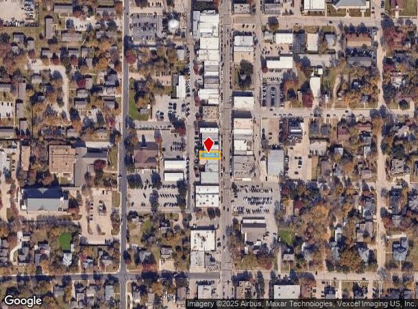  414 S Main St, Mansfield, TX Parcel Map