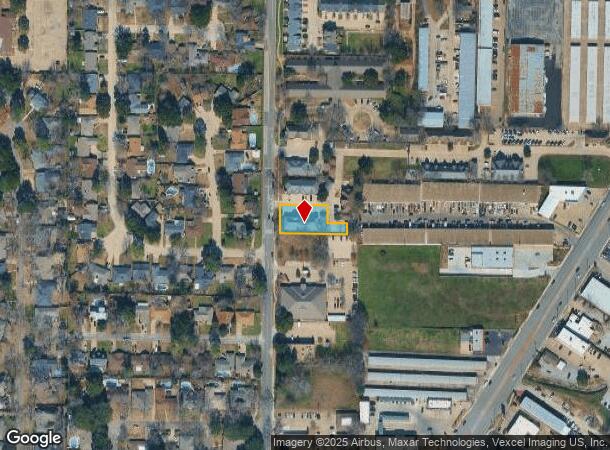 2911 Medlin Dr, Arlington, TX Parcel Map